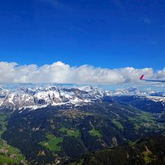 Flugwegposition um 14:59:20: Aufgenommen in der Nähe von 39030 Enneberg, Südtirol, Italien in 2475 Meter